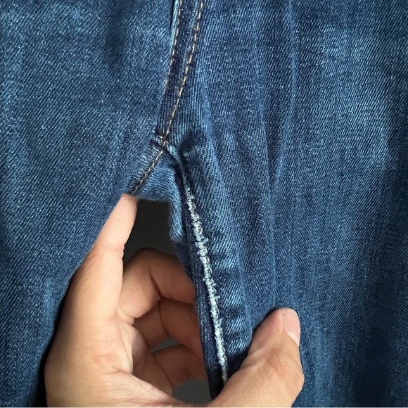 Hudson Straight Classic Blue Denim Jeans-Women’s - Picture 5 of 8